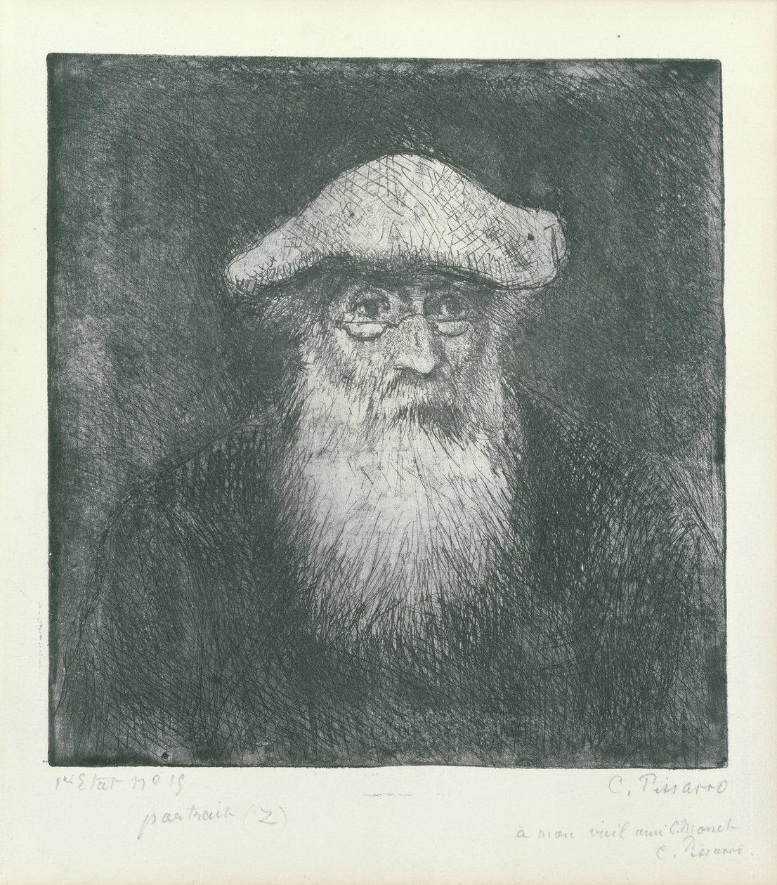 Autoportret autorstwa Camille Jacob Pissarro