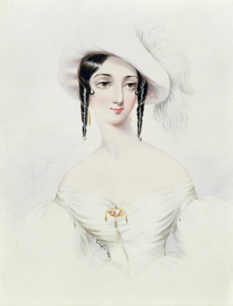 Portret Loli Montez (1821-61), 1846 autorstwa Camille Joseph Etienne Roqueplan