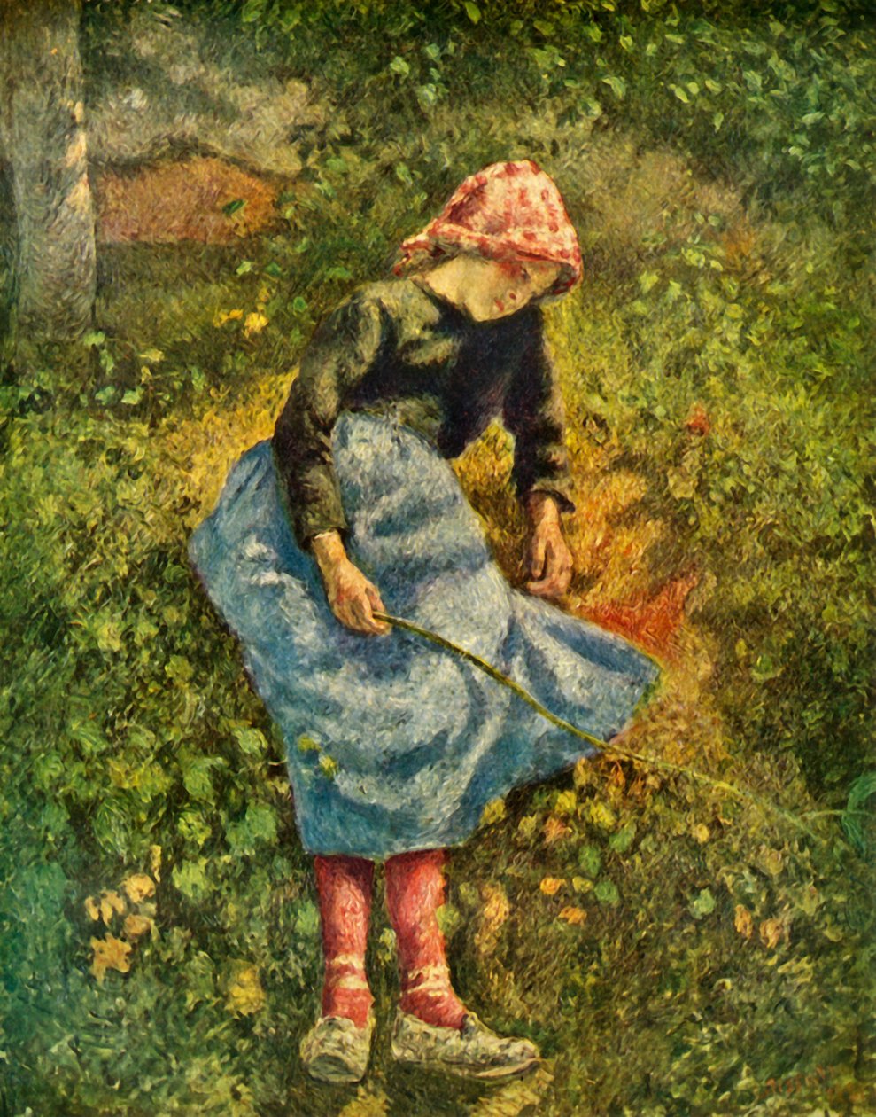 Siedząca Chłopka, 1881, 1939. autorstwa Camille Jacob Pissarro