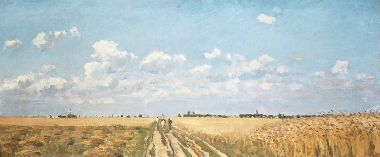 Lato, 1872 autorstwa Camille Jacob Pissarro