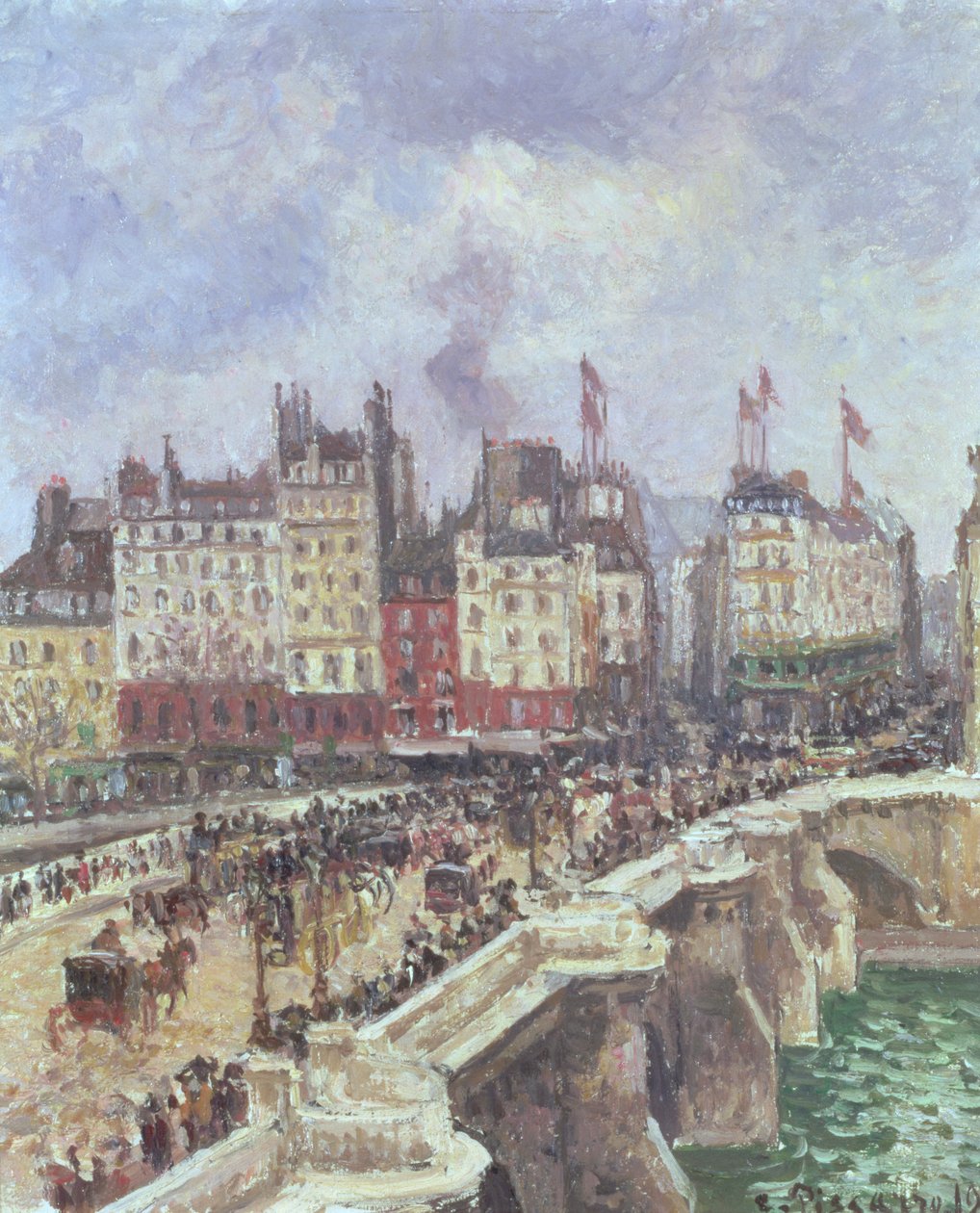 Pont Neuf, 1901 autorstwa Camille Jacob Pissarro