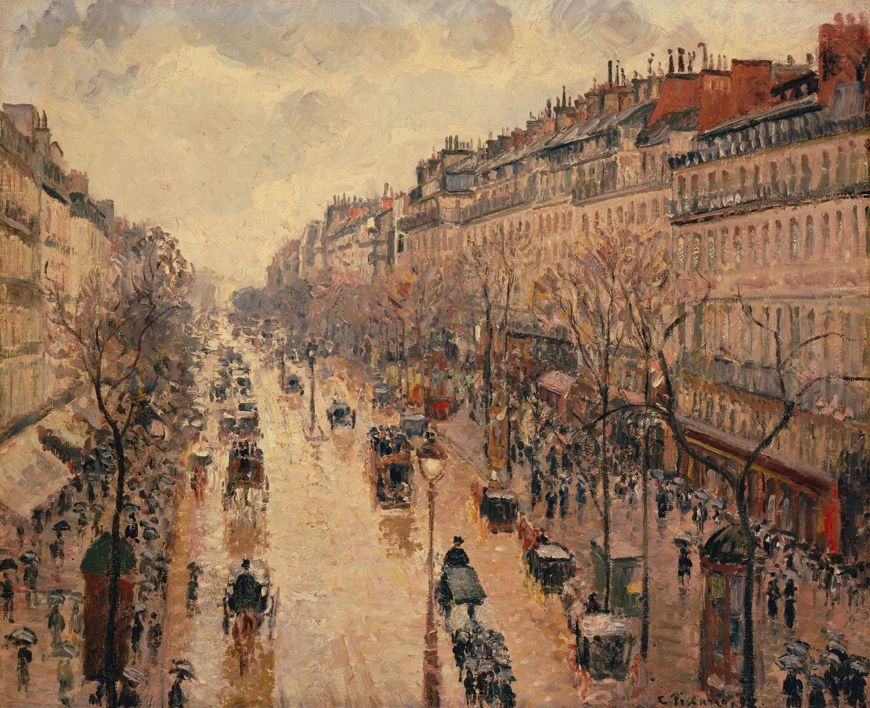 Nieznany obraz autorstwa Camille Jacob Pissarro