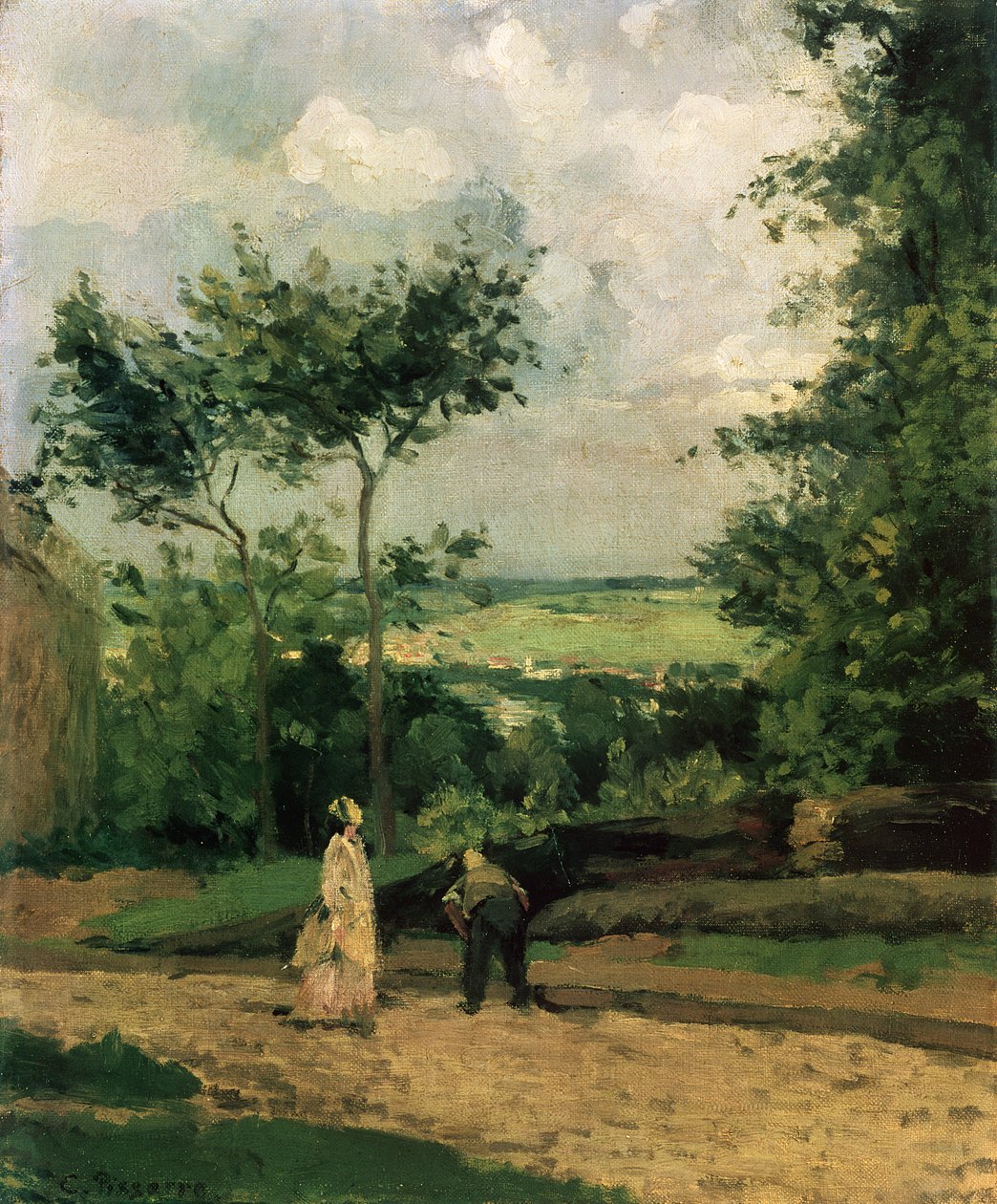 Nieznany obraz autorstwa Camille Jacob Pissarro