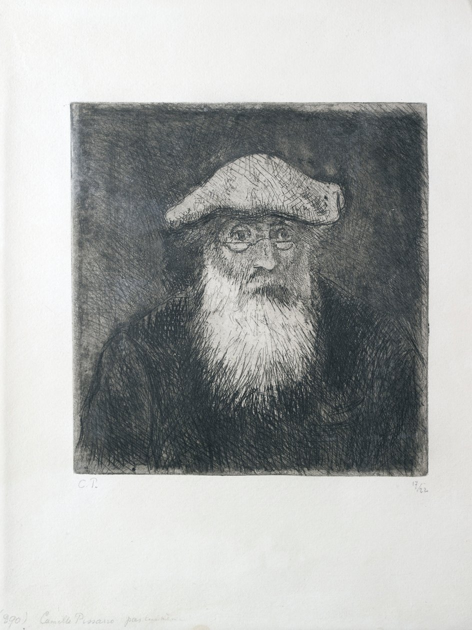 Camille Pissarro, sam, c1890 autorstwa Camille Pissarro