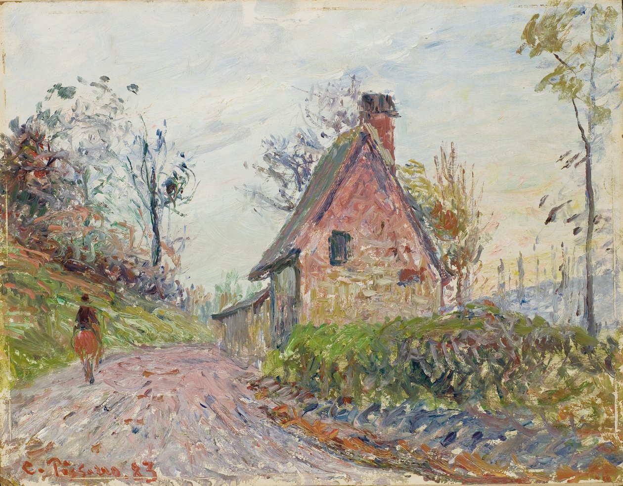 Okolice Rouen autorstwa Camille Pissarro