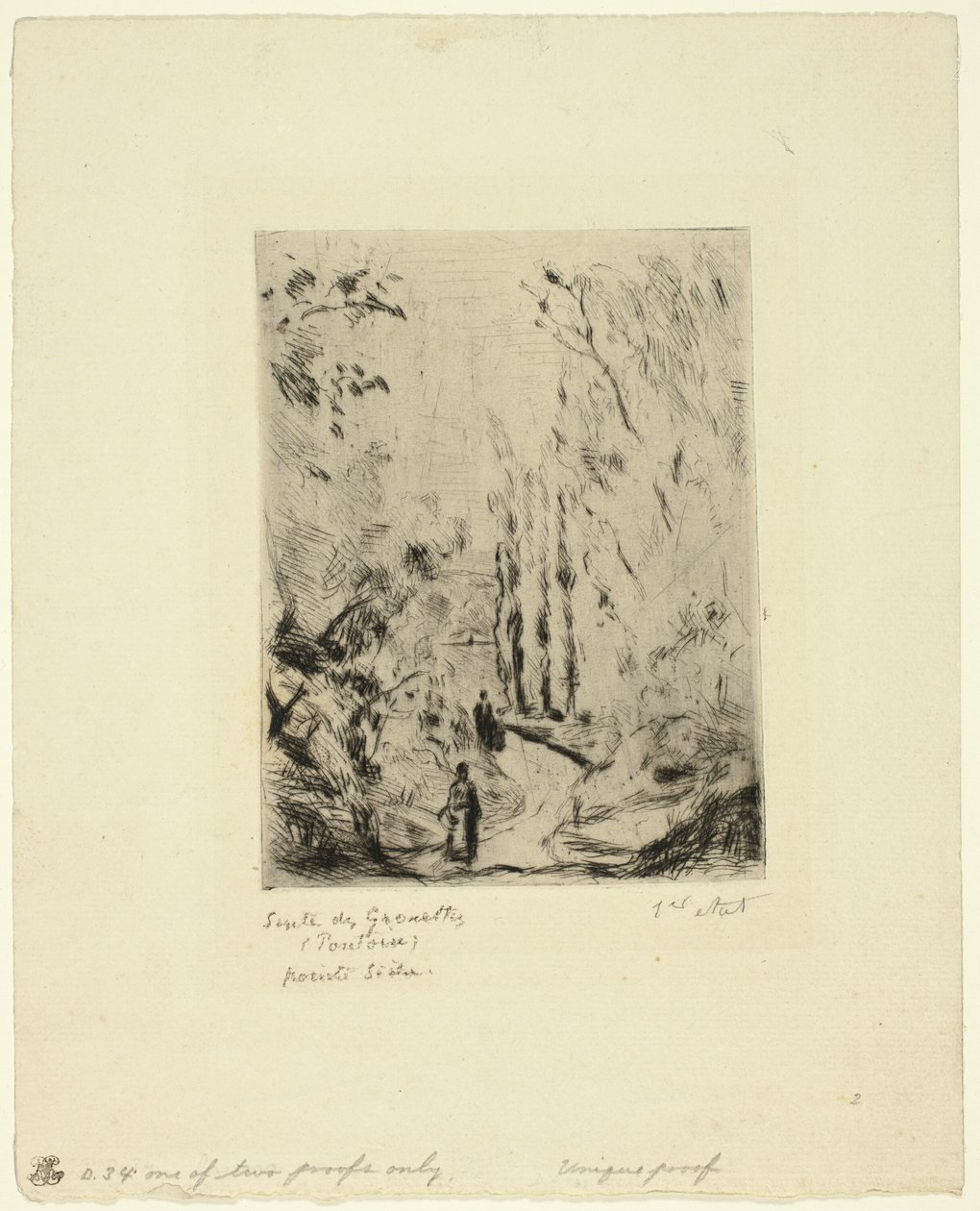 Ścieżka autorstwa Camille Pissarro
