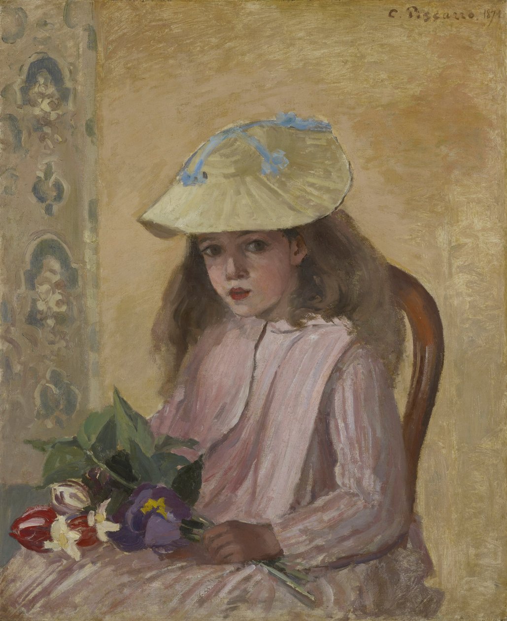 Portret artysty autorstwa Camille Pissarro