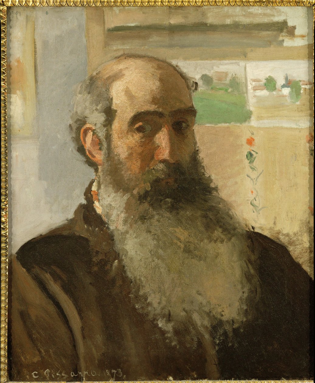 Autoportret ... (olej na płótnie) autorstwa Camille Pissarro