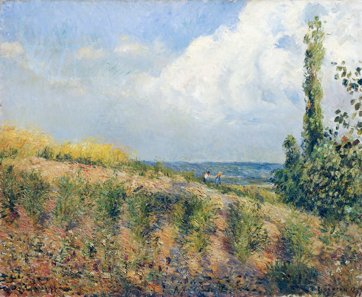 Nadchodząca burza — Camille Pissarro autorstwa Camille Pissarro