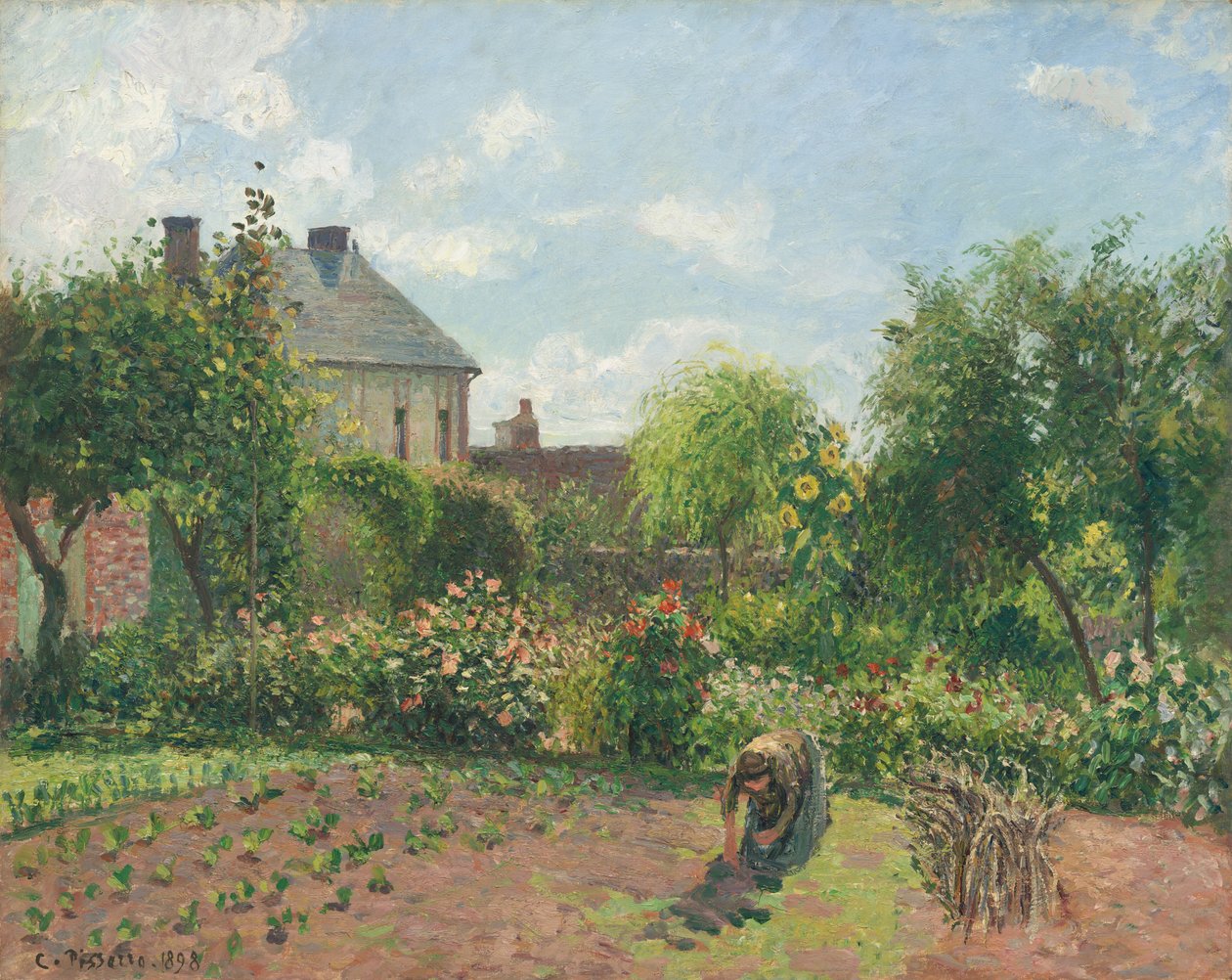Ogród Artysty w Eragny autorstwa Camille Pissarro
