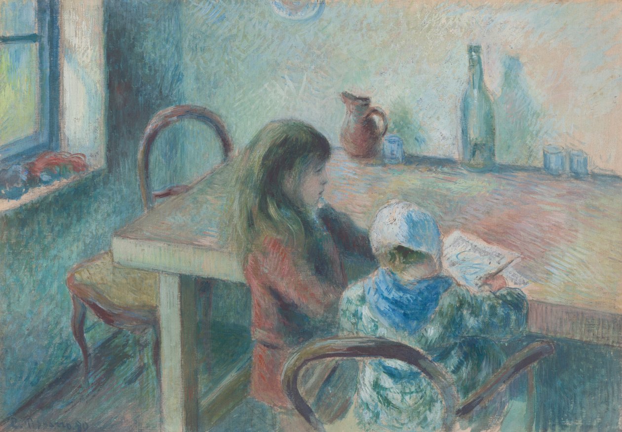 Dzieci autorstwa Camille Pissarro