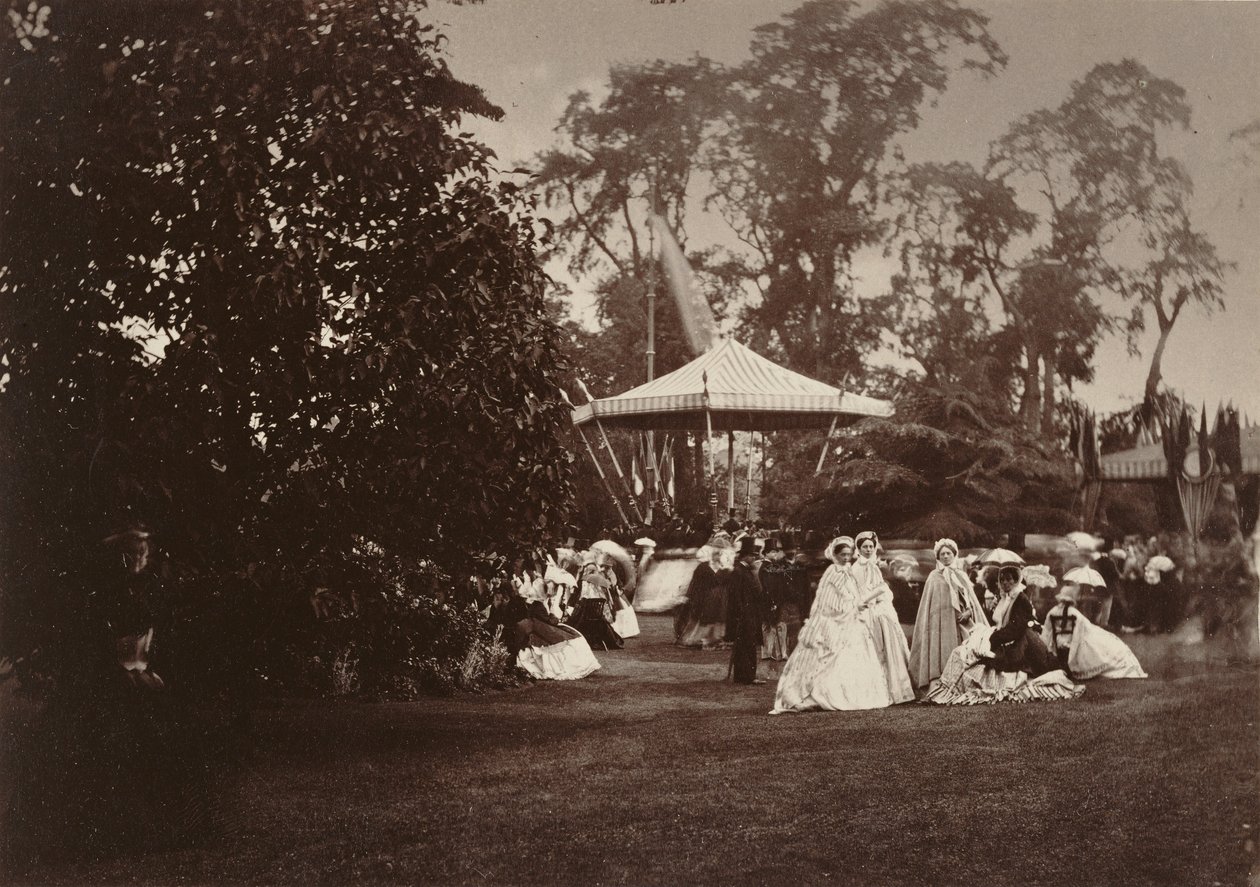 Fete Champetre w Orleans House w Londynie autorstwa Camille Silvy