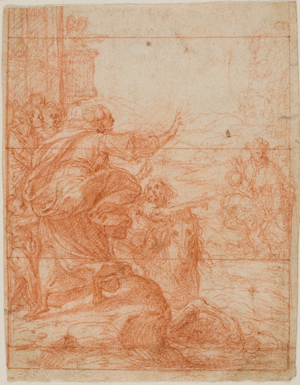 Cud rzeki Ticino autorstwa Camillo Procaccini