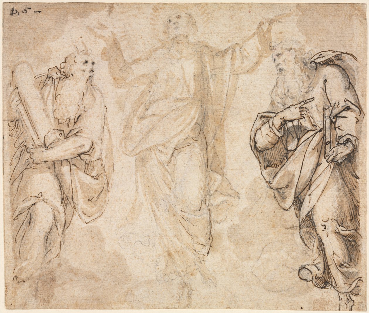 Przemienienie (recto) autorstwa Camillo Procaccini