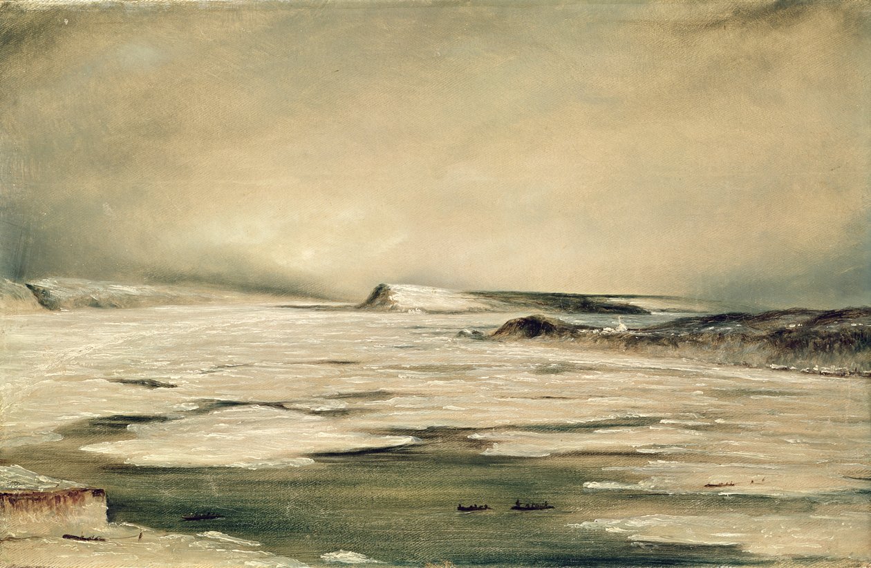 Święty Wawrzyniec z Quebecu, 1847 autorstwa Canadian School