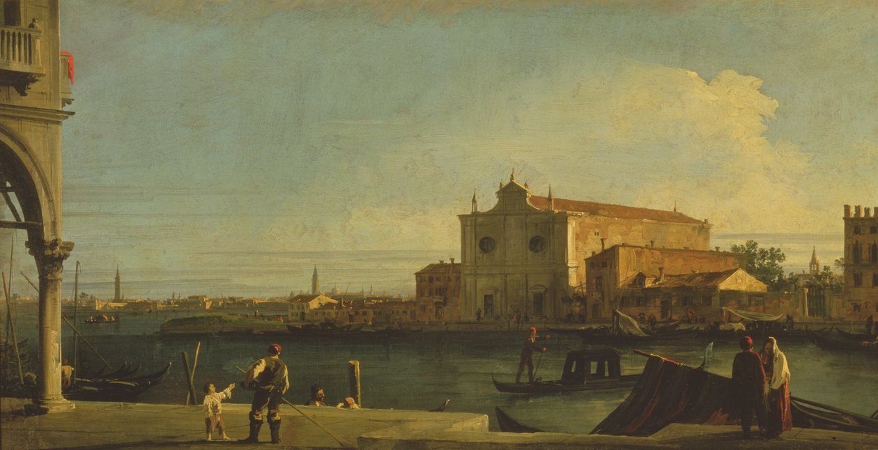 Kościół S. Giovanni dei Battuti, Murano autorstwa Giovanni Antonio Canal