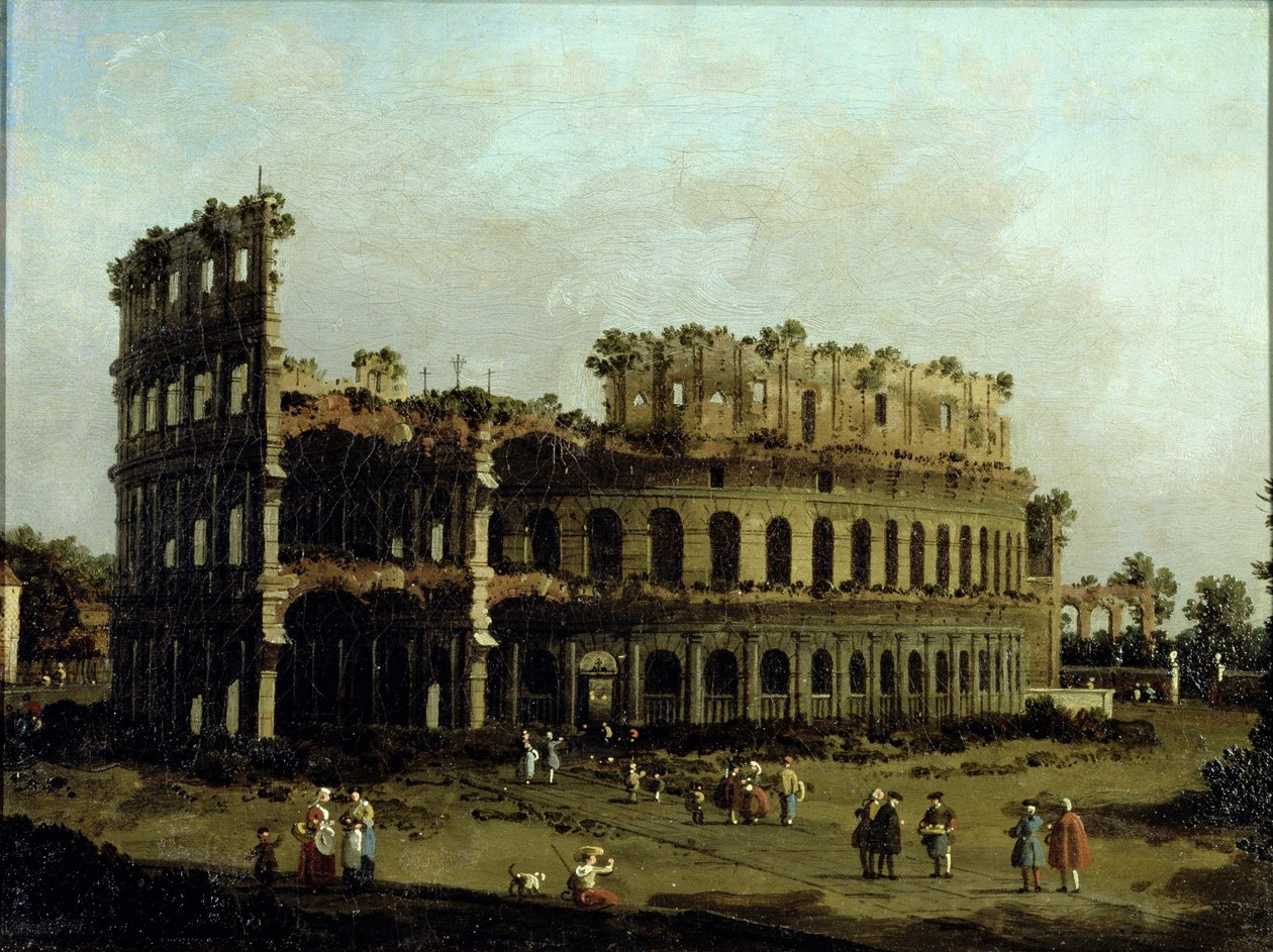 Koloseum autorstwa Giovanni Antonio Canal