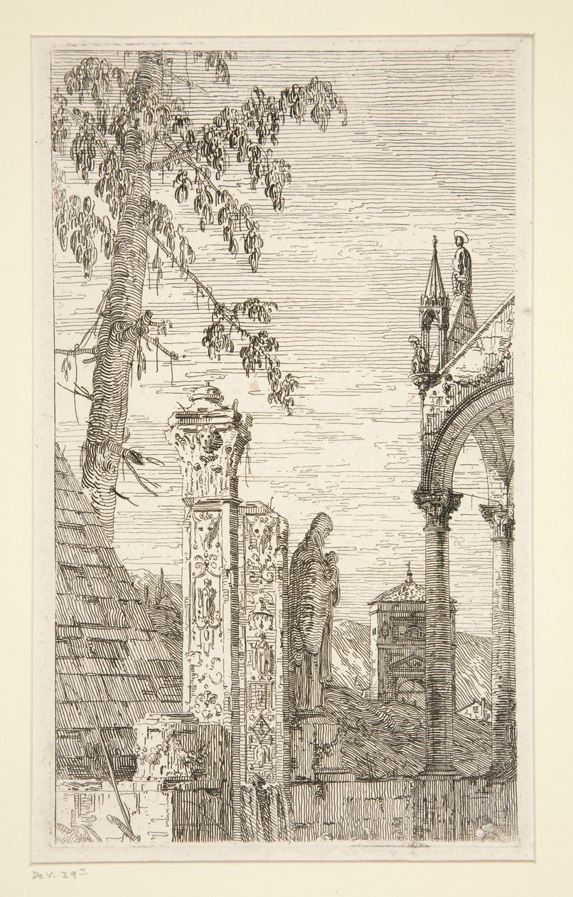 Biskup autorstwa Canaletto (Giovanni Antonio Canal)