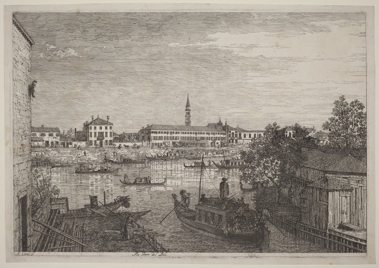 U bram Dolo autorstwa Canaletto