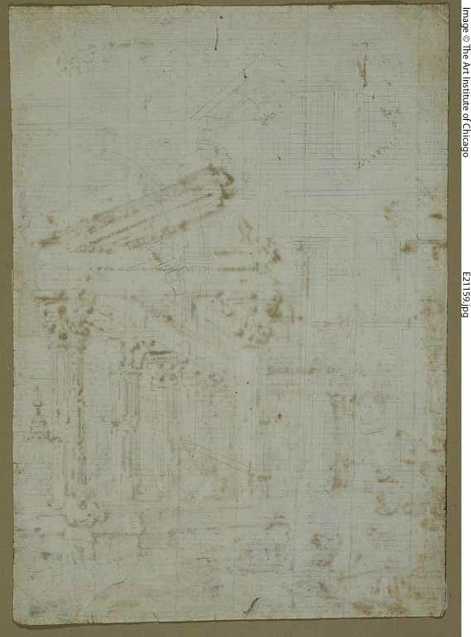 Szkice architektoniczne autorstwa Canaletto