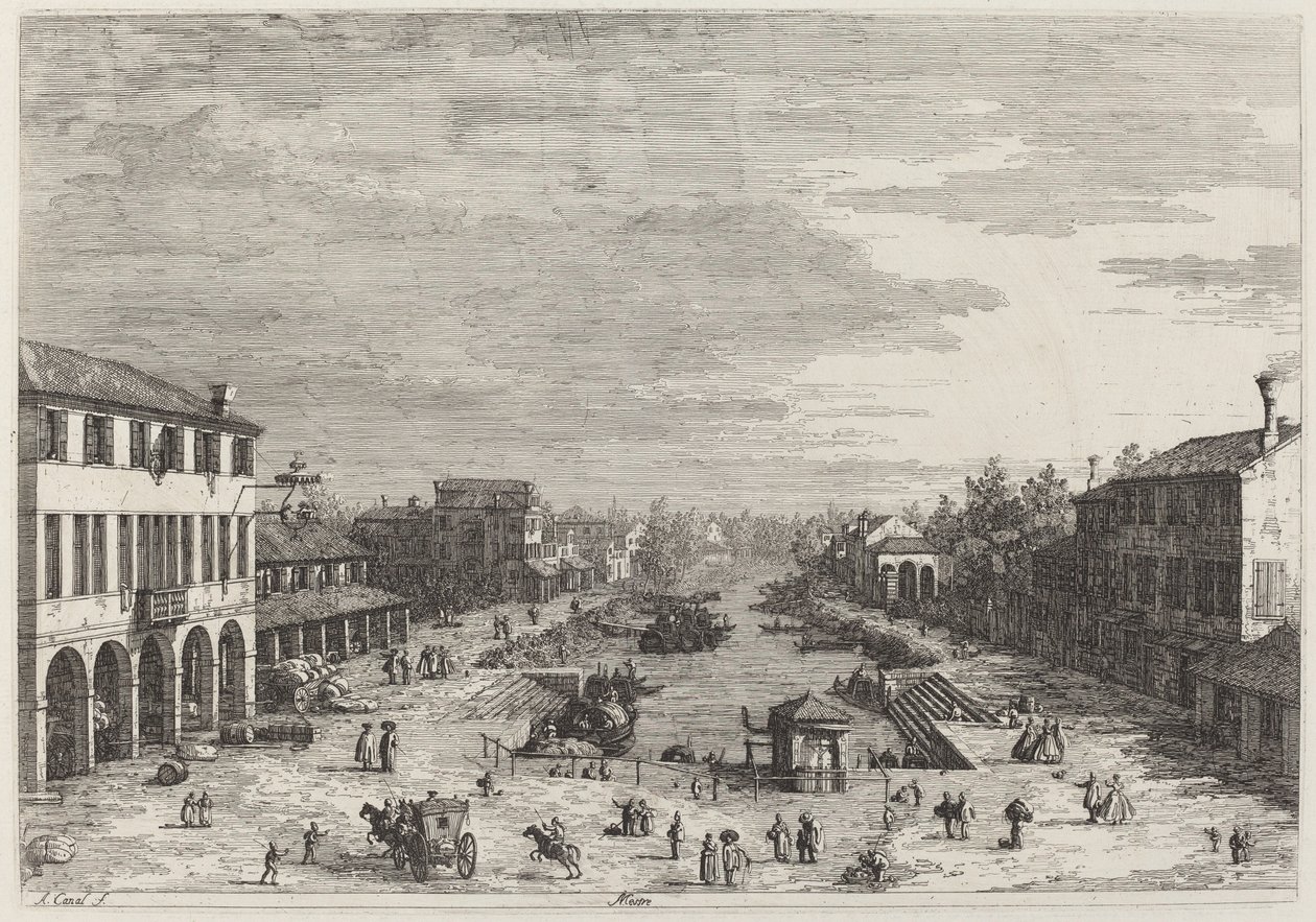 Mistrz, ok. 17351746. autorstwa Canaletto