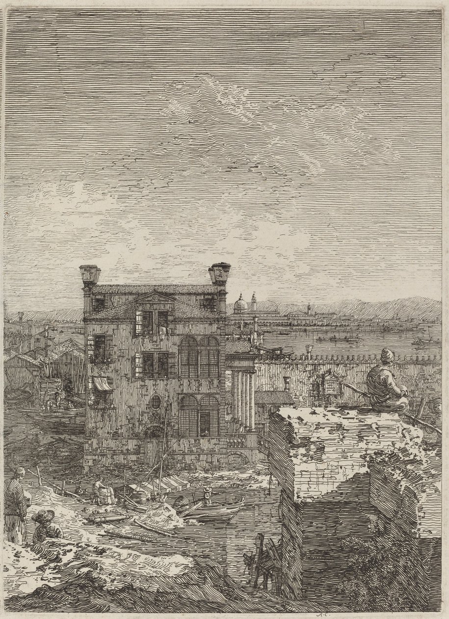 Dom z perystylem autorstwa Canaletto