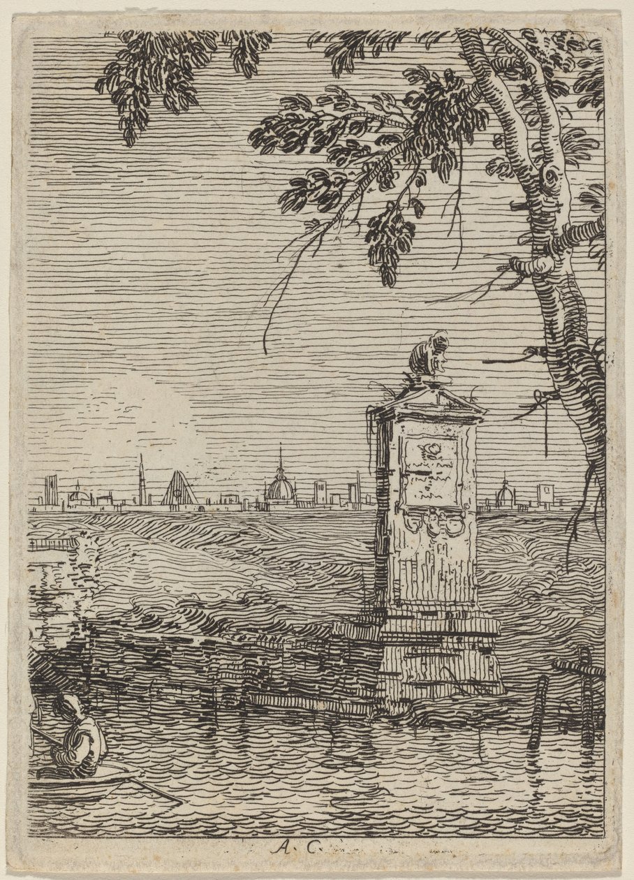 Mały Pomnik autorstwa Canaletto