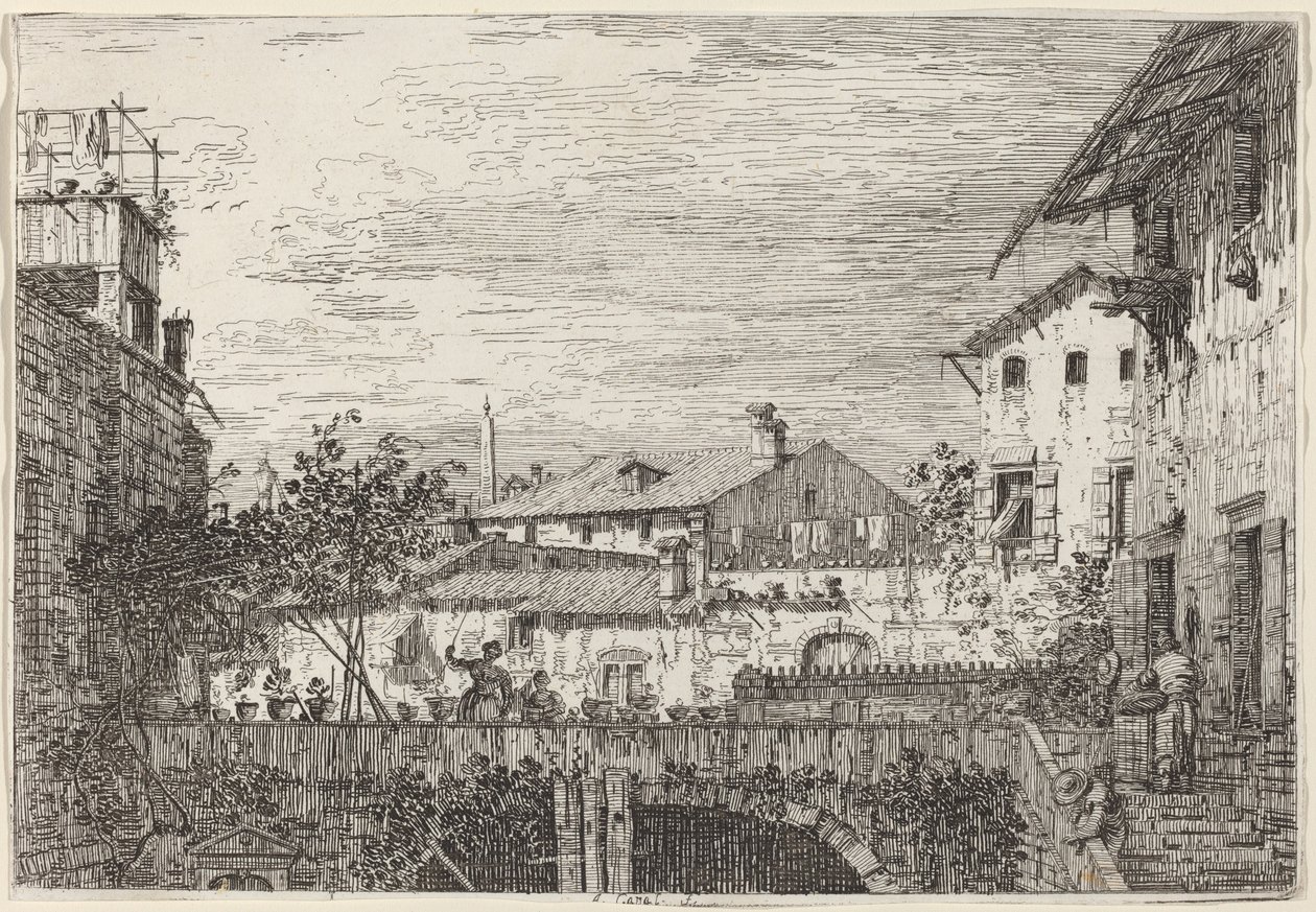 Taras autorstwa Canaletto