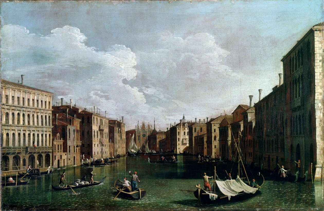 Wenecja, XVIII wiek autorstwa Giovanni Antonio Canal