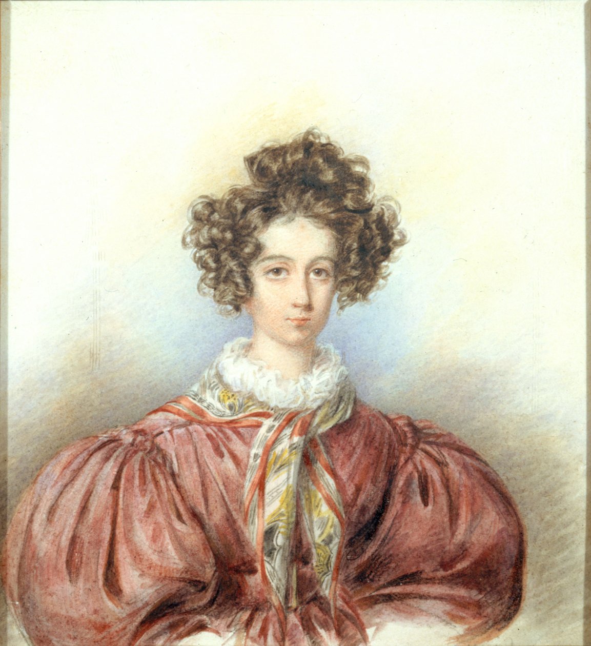 Portret George Sand, 1830. autorstwa Candide Blaize