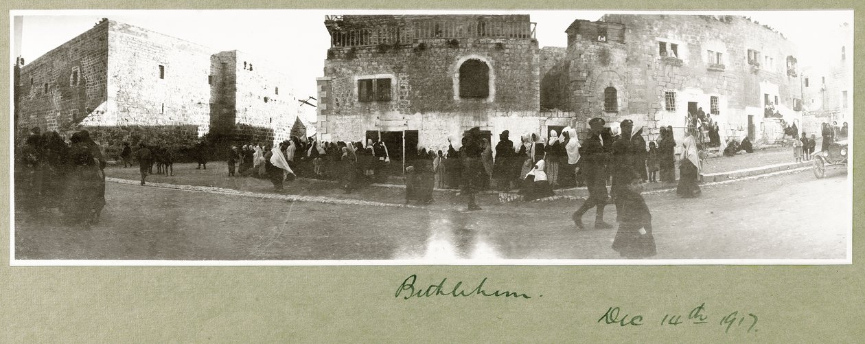 Betlejem, 14 grudnia 1917 autorstwa Capt. Arthur Rhodes