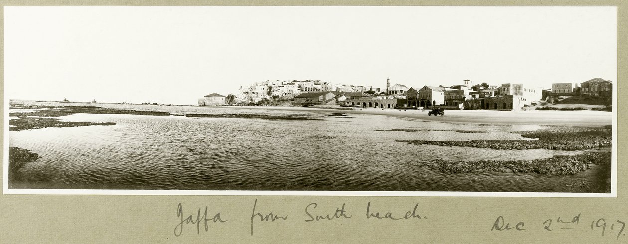 Jaffa z South Beach, 2 grudnia 1917 autorstwa Capt. Arthur Rhodes
