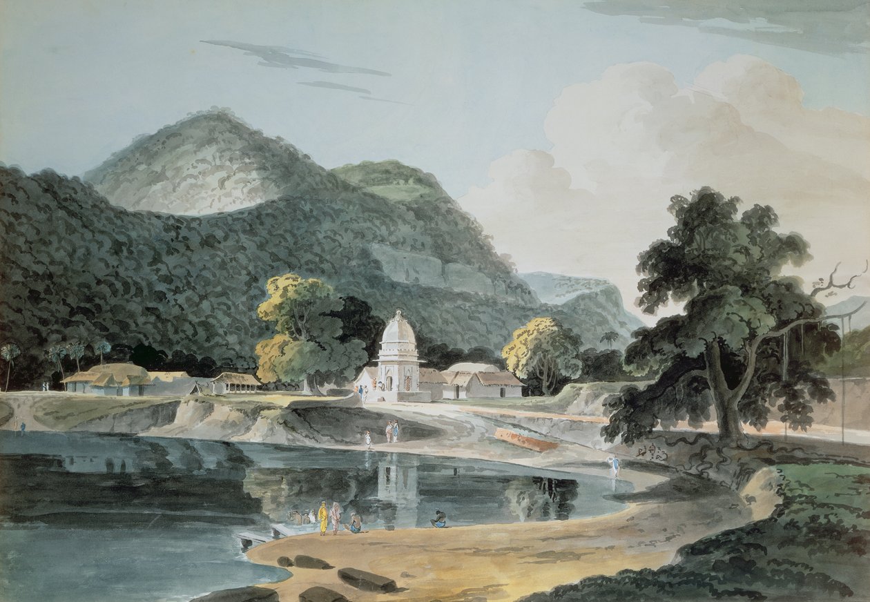 Ramghur w dzielnicy Boujipoor autorstwa Capt. Frederick Parr