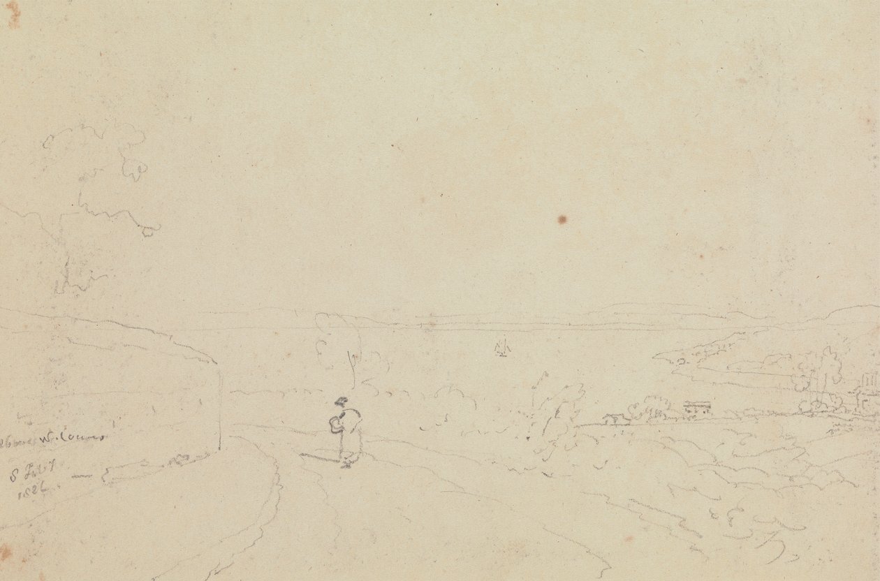 Powyżej West Cowes, 8 lutego 1826 autorstwa Capt. Thomas Hastings