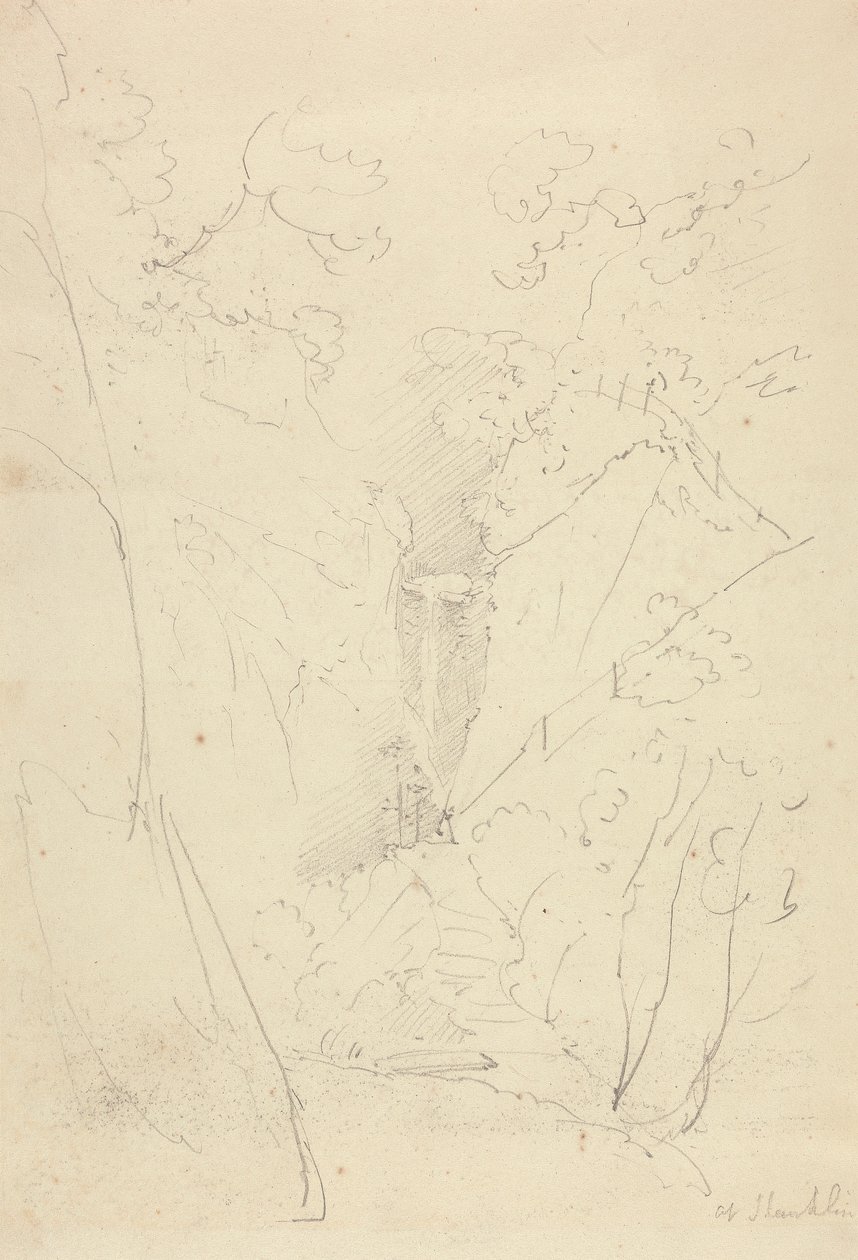 W Shanklin na wyspie Wight autorstwa Capt. Thomas Hastings