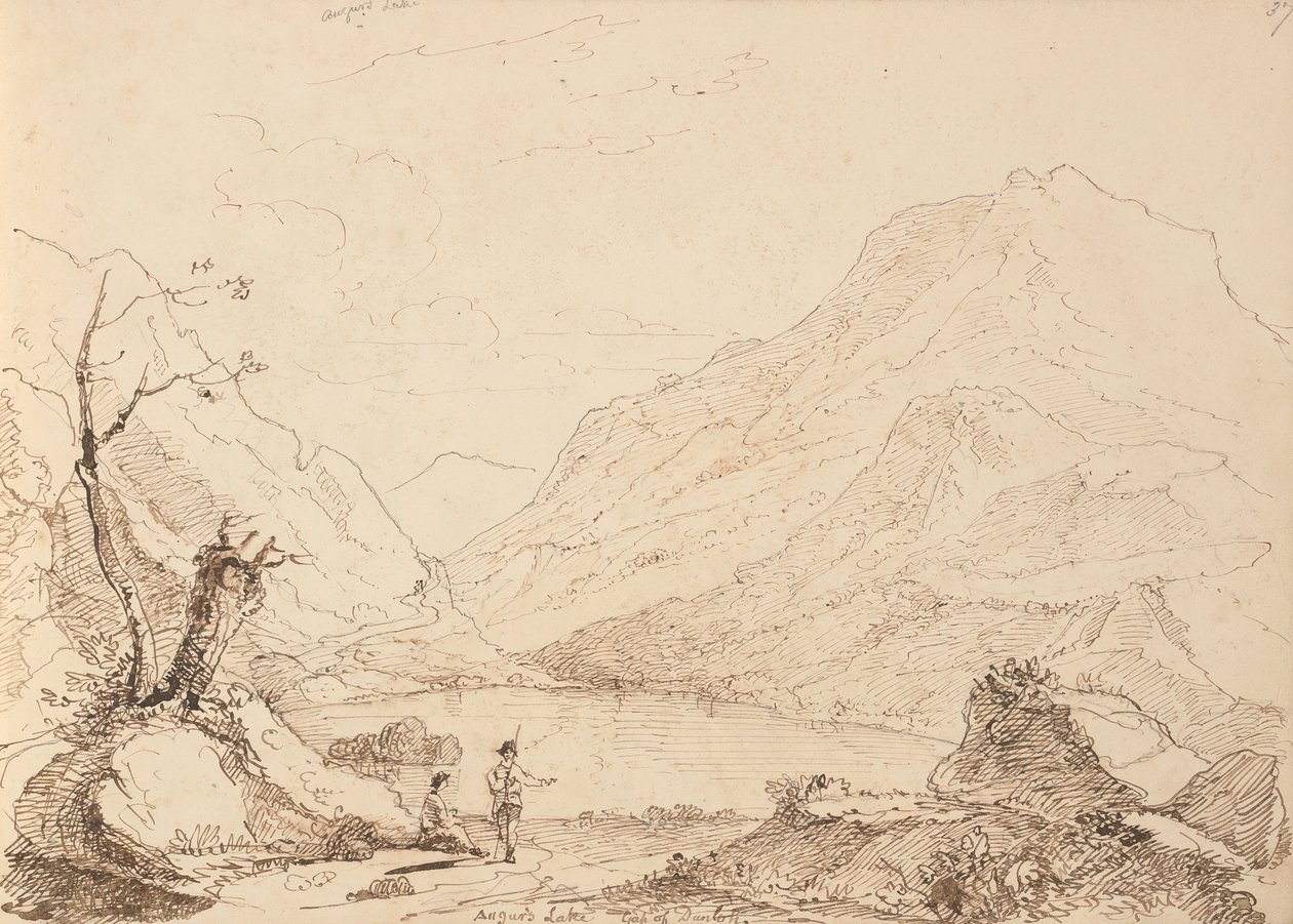Jezioro Augur, Gap of Dunloe autorstwa Capt. Thomas Hastings