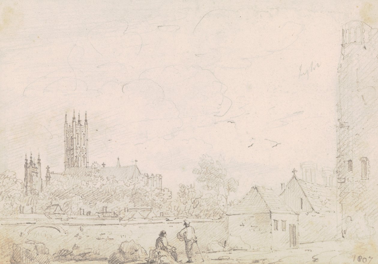 Polonês da Catedral de Canterbury autorstwa Capt. Thomas Hastings