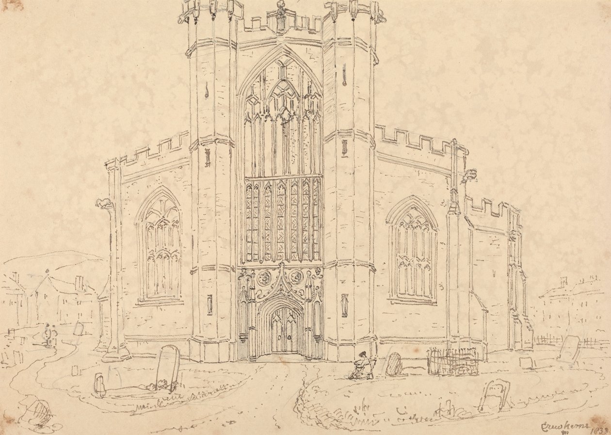 Kościół św Bartłomieja, Crewkerne autorstwa Capt. Thomas Hastings