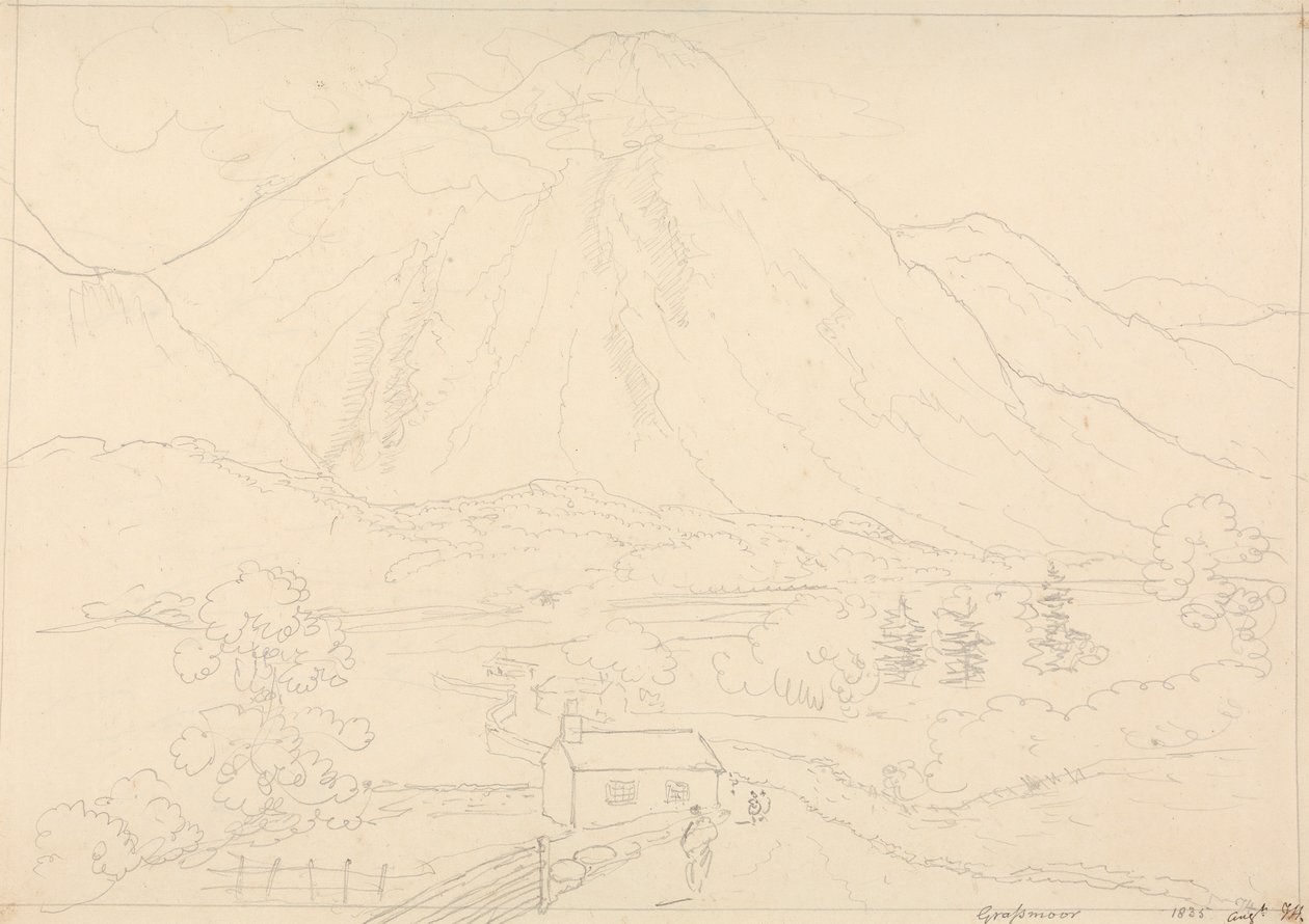 Grasmoor, sierpień 1835 autorstwa Capt. Thomas Hastings