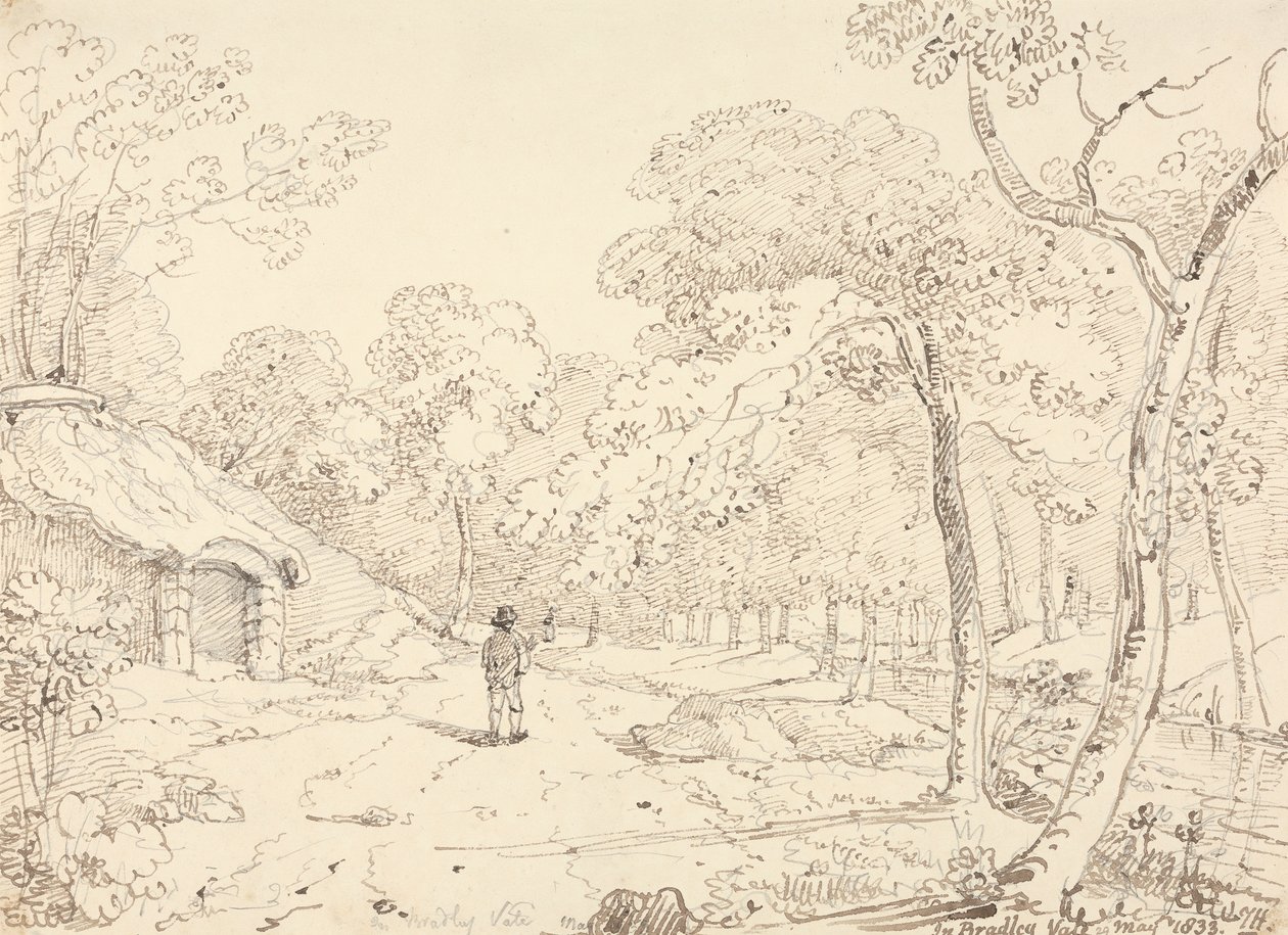 W Bradley Vale, 29 maja 1833 r autorstwa Capt. Thomas Hastings