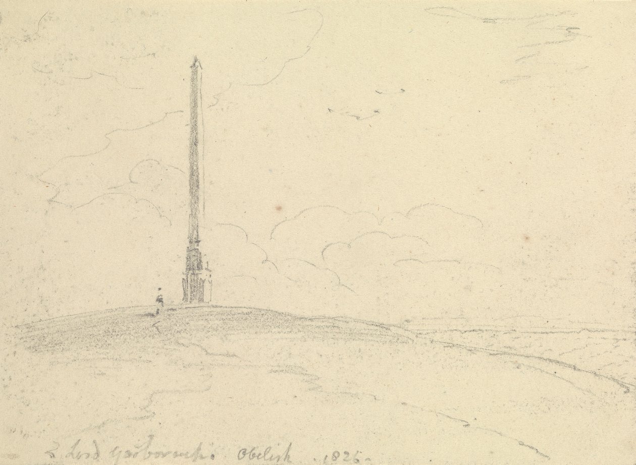 Obelisk Lorda Yarborough autorstwa Capt. Thomas Hastings