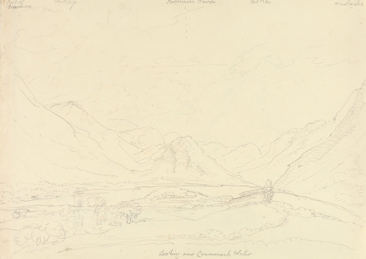 Kościół w Loweswater autorstwa Capt. Thomas Hastings