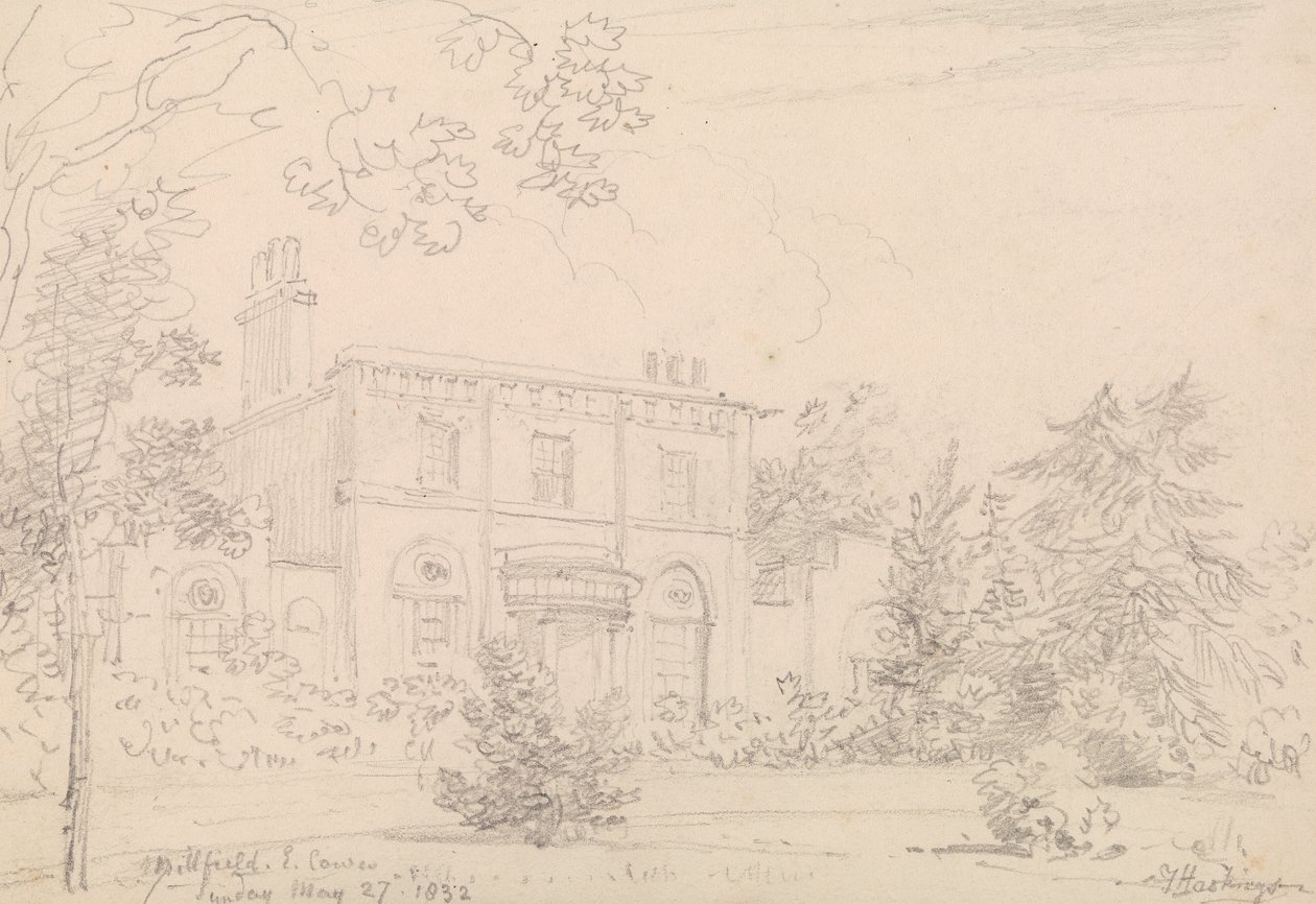 Millfield, East Cowes, niedziela 27 maja 1832 autorstwa Capt. Thomas Hastings
