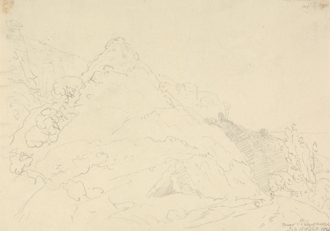 W pobliżu św. Wawrzyńca, 9 sierpnia 1826 r autorstwa Capt. Thomas Hastings