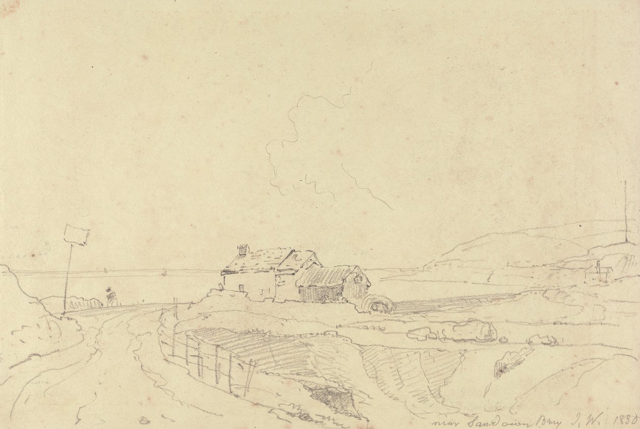 W pobliżu zatoki Sandown na wyspie Wight autorstwa Capt. Thomas Hastings