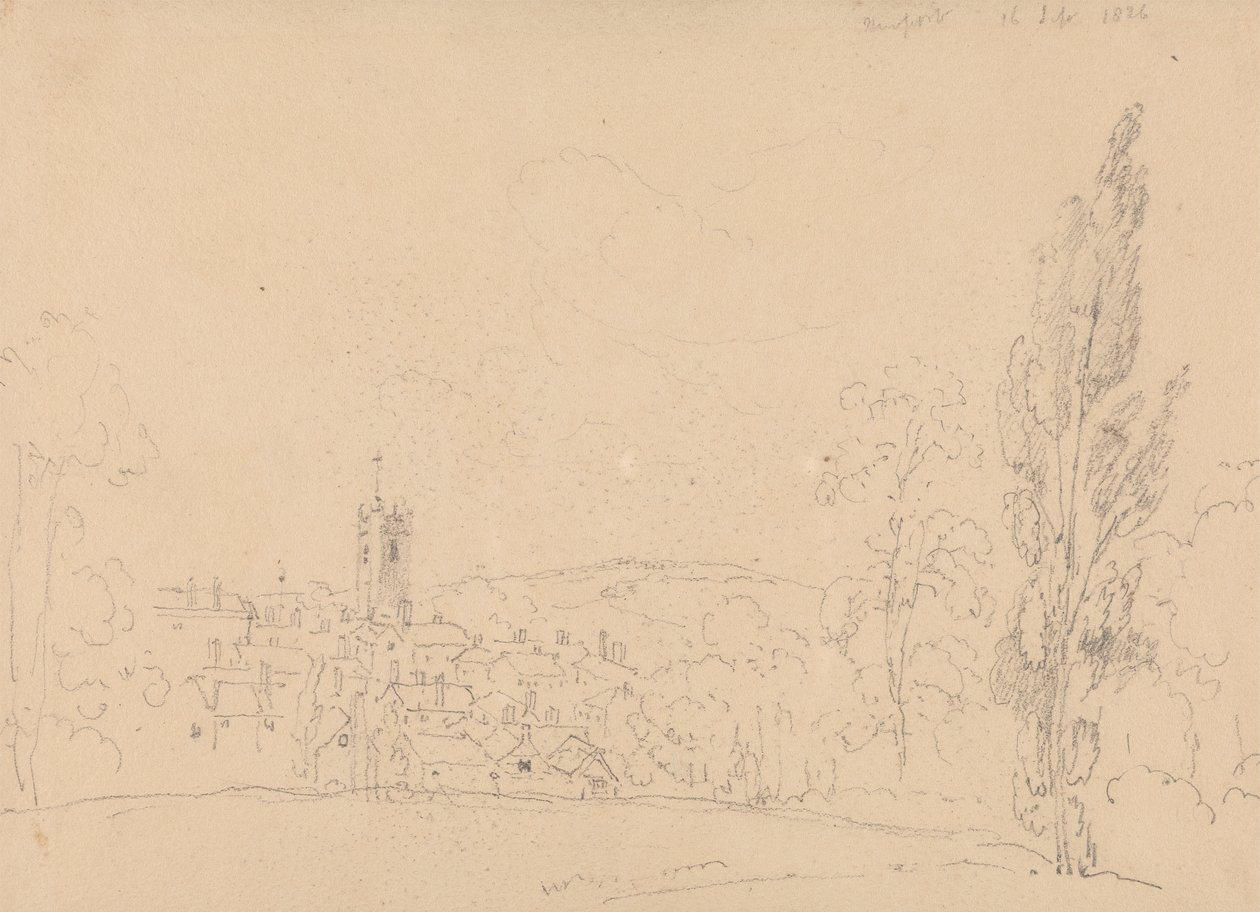 Newport, 16 września 1826 autorstwa Capt. Thomas Hastings