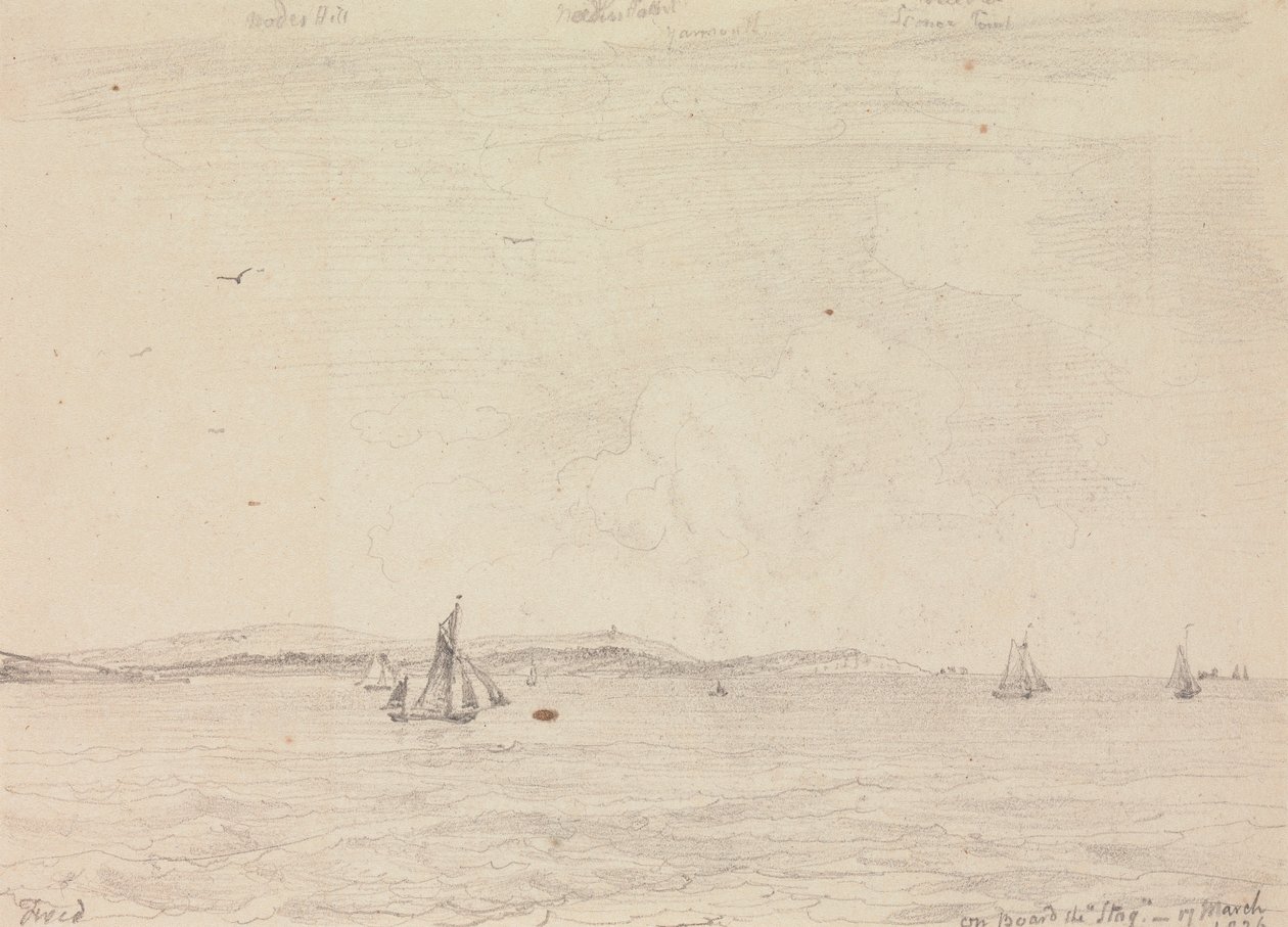 Na pokładzie „Jelenia”, 17 marca 1826 r autorstwa Capt. Thomas Hastings