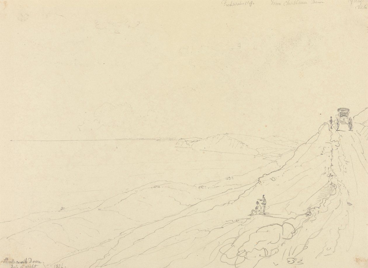 Shalcombe dół, 19 sierpnia 1826 autorstwa Capt. Thomas Hastings
