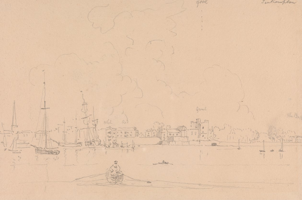 Southampton, Hampshire autorstwa Capt. Thomas Hastings