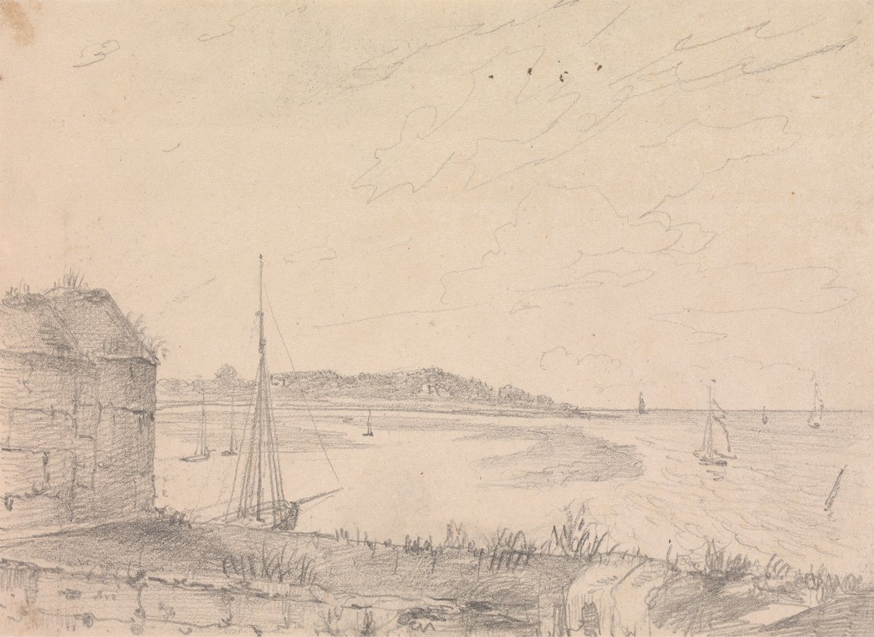 Yarmouth, wyspa Wight autorstwa Capt. Thomas Hastings